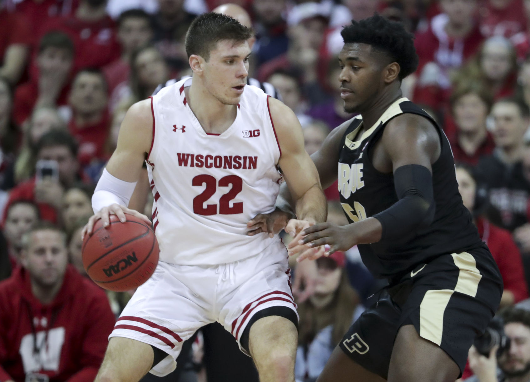Boilermakers 84, Badgers 80 (OT)